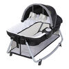 MUV Lil Snooze Deluxe III Playard Oxford Grey