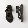 odyssey sandal, size 5 - black