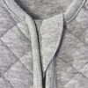 HALO SleepSack Easy Transition - Cotton - Gray  Small 3-6 Months