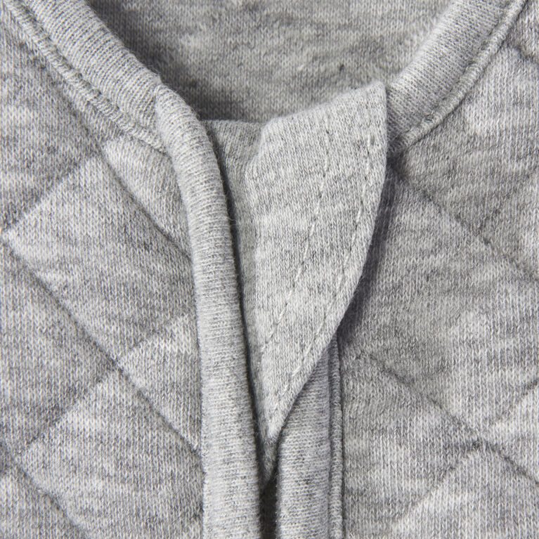 HALO SleepSack Easy Transition - Cotton - Gray  Small 3-6 Months