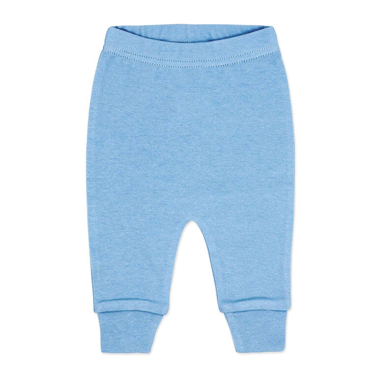 Baby Mode Cuffed Pants:Solid Blue 18M