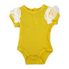 Baby Mode 3 Piece Pant Set: Yellow/Blue Sunflower 18M