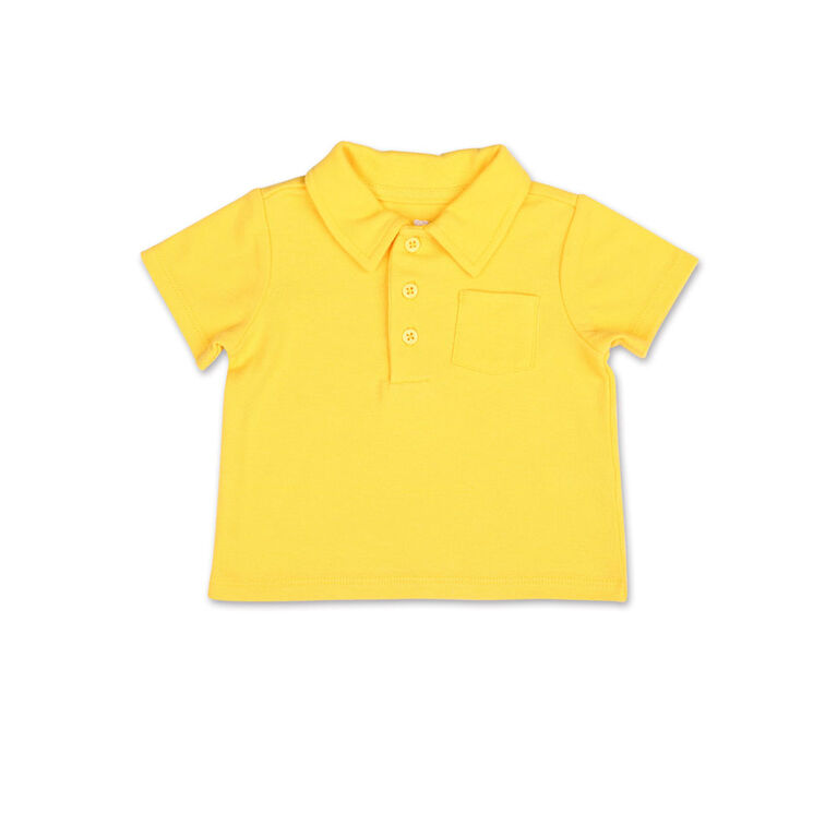 Koala Baby Summer Fun Golf Shirt/Striped Short 2 Piece Set, 69 Months