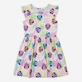 Disney Minnie Mouse Robe Blanc 3/4