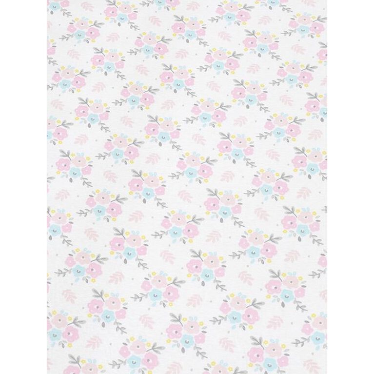 Gerber - Fitted Crib Sheet - Grey