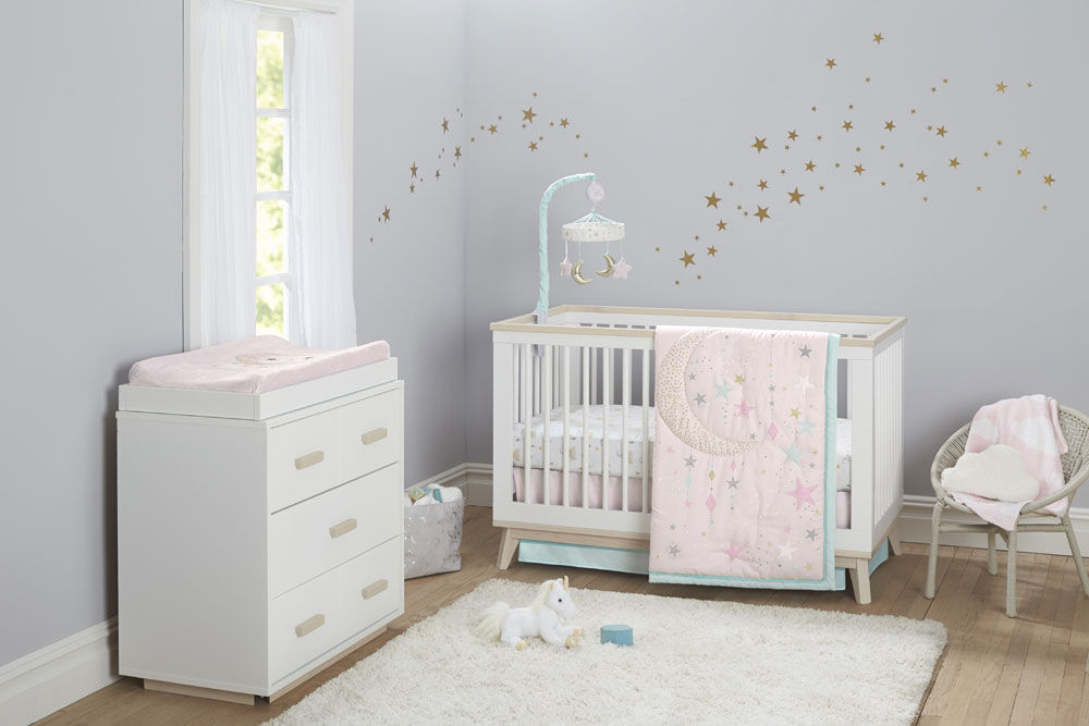 Just Born Love Sugar 3 Piece Crib Bedding Set Babies R Us Canada
