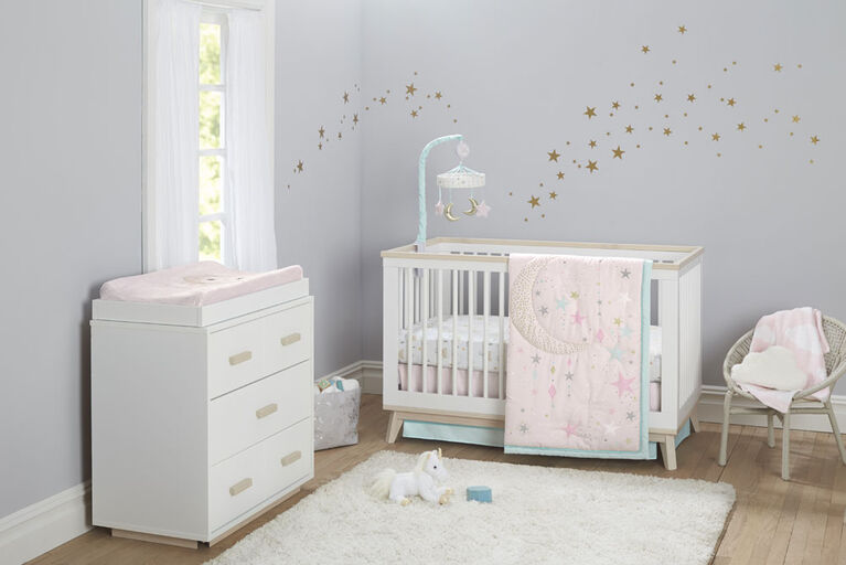 Just Born Love  Sugar 3-Piece Crib Bedding Set Babies R Us Canada