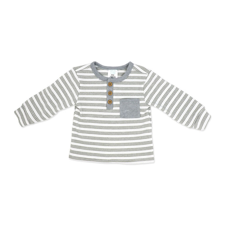 Baby Mode  3 Piece Thermal Set: Grey