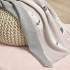 Baby's First by Nemcor Cotton Knit Baby Blanket, Llama