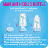 Mam Anti Colic Bottle 2 Pack 5oz - Blue