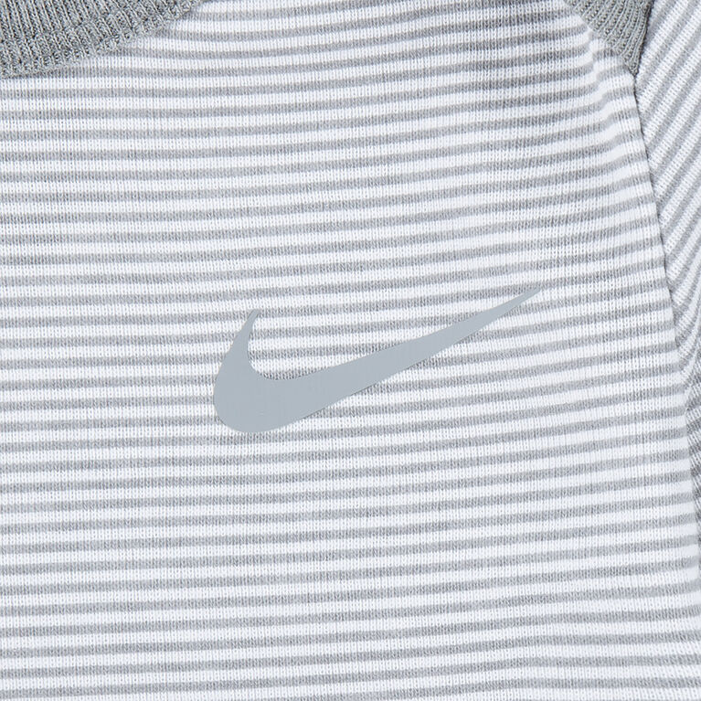 Nike 3 Pack Bodysuit Set - Grey