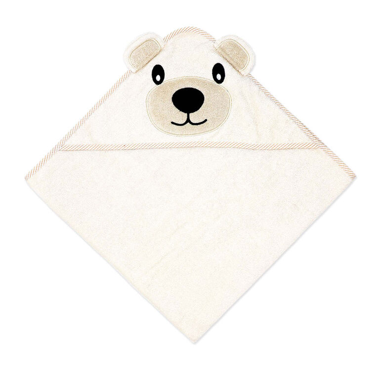 Baby Mode Signature Serviette &agrave; capuchon ours beige