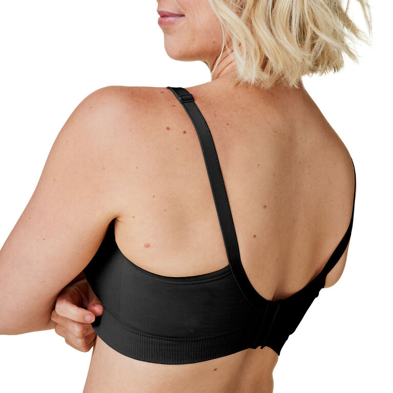 Bravado Designs Body Silk Seamless Maternity & Nursing Bra, Black