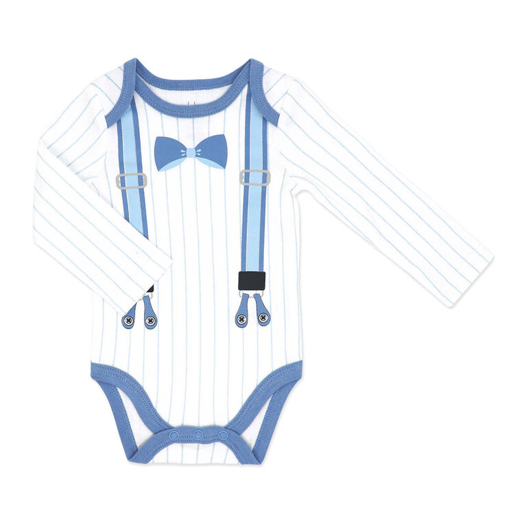 Baby Mode Ensemble de déguisement 3 pièces : bleu, 3-6 mois