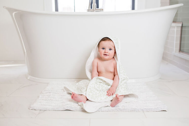 Lulujo - Hooded Towel - Greenery