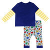 earth by art & eden - Zach Pant 2 Piece Set - Blueprint, 9 Months