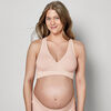 STAY COOL: Medela Keep Cool Sleep Breathable Nursing and Maternity Bra - Chai | Medium