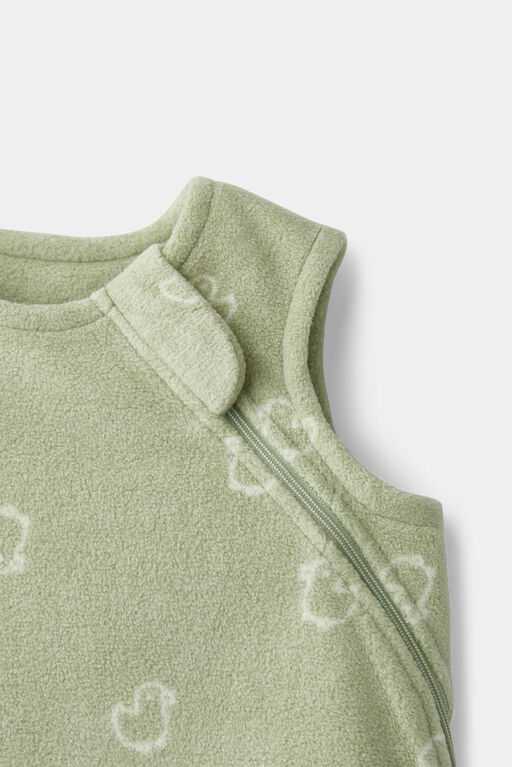 Microfleece Sleep Bag Sage 12-18M