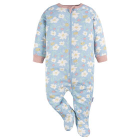 Gerber Childrenswear - 1-Pack Baby Blue Sleep 'N Play - 0-3M