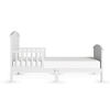 Hampton Toddler Bed, Matte White