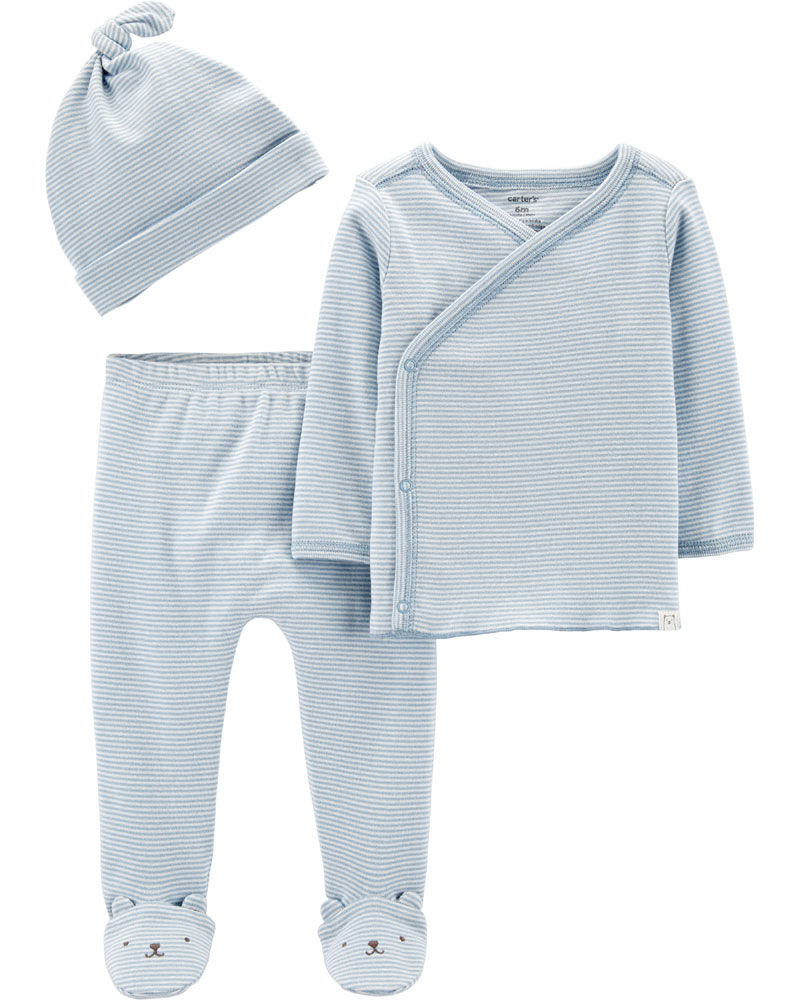 Carter s 3 Piece Take Me Home Set Blue Newborn