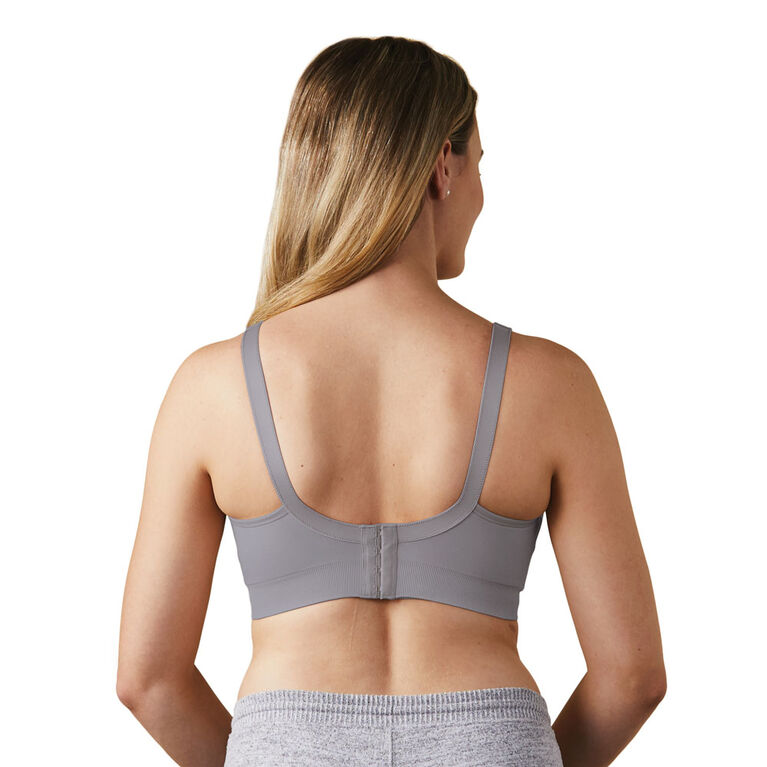 Body Silk Seamless Nursing Bra - Silver Belle, Extra Small