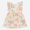 Rococo Print Dress White 3-4