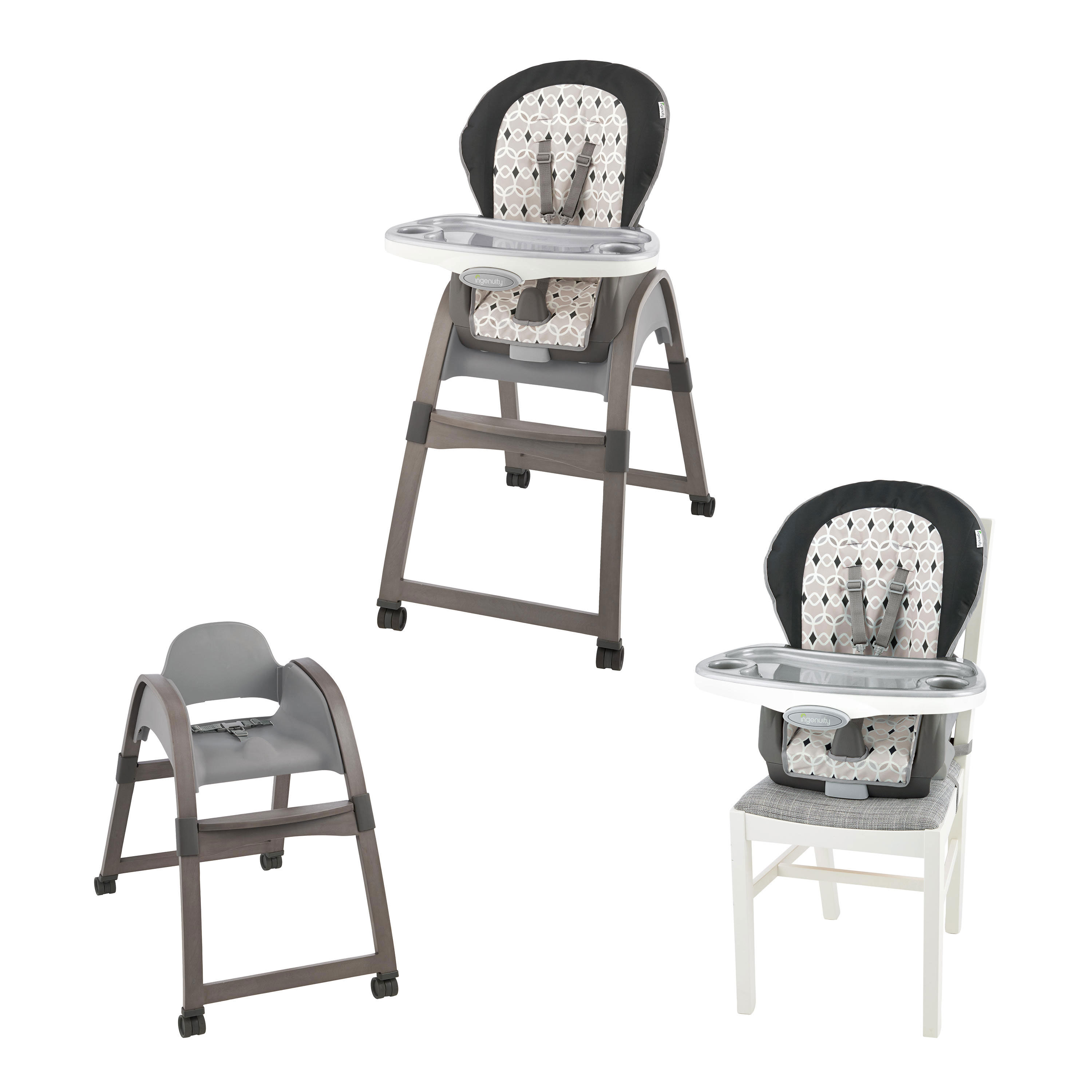Ingenuity Trio 3 in 1 Wood High Chair Ellison