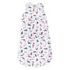 Sac de nuit en mousseline de coton Perlimpinpin - Dinosaures, 18-36 Mois