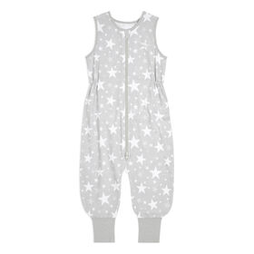 Halo Sleepsack Toddler - 100% Cotton - Grey Stars  - 3T