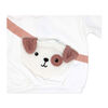 Lily & Jack 2 Piece Sweater Set: Cream Dog