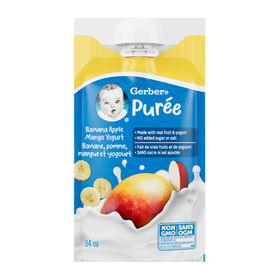 Gerber Banana Apple Mango Yogurt Purée 94ml