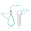 Fridababy - Easy Grip Nail Scissors Grooming Essentials Safe for Infant Newborn Toddler Nails