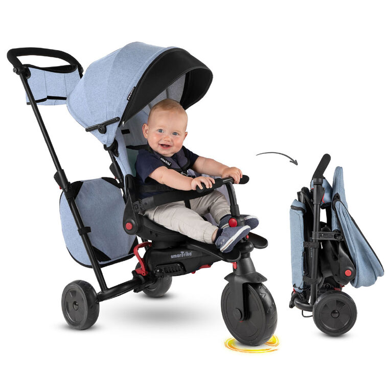 smarTrike STR7 - tricycle pliant bébé - Denim