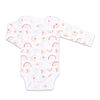Koala Baby 4Pk Long Sleeve Bodysuit Unicorn Rainbow, Preemie