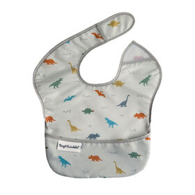 Tiny Twinkle - Mess Proof Easy Bib  - Dino 6-24M