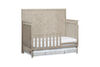 Oxford Baby Manhattan 4 in 1 Convertible Crib Champagne Mist - R Exclusive