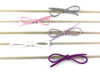 Baby Wisp - Headband 5 Pack Ultra Sknny Faux Suede Bows - 0-3 months