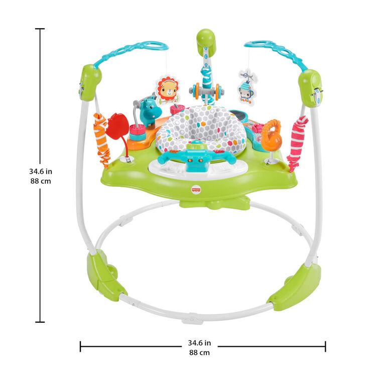  Fisher-Price - Jumperoo pliant Mise en forme, centre d'activités 