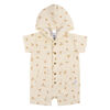 Gerber Childrenswear    Barboteuse à capuche manches courtes  Garçon  Désert 