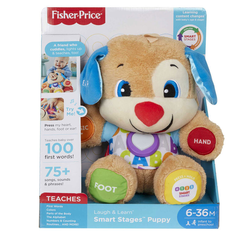 FisherPrice Laugh & Learn Smart Stages Puppy English Edition