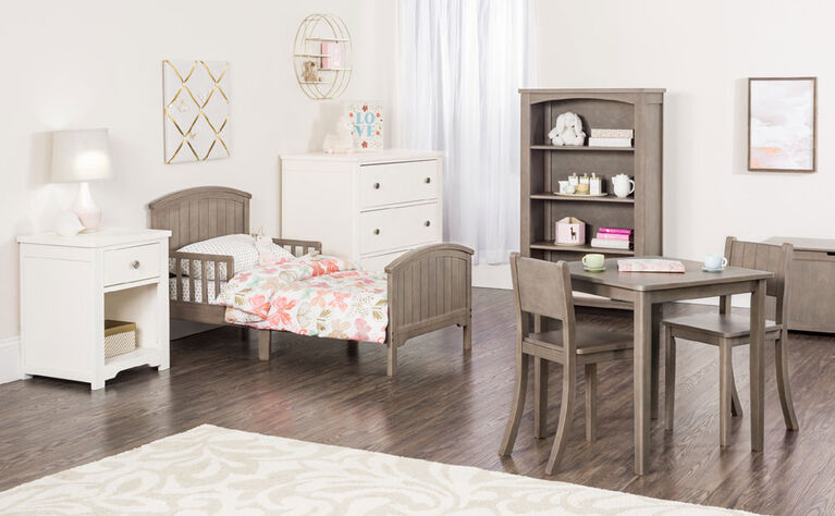 Forever Eclectic Café Kids Table & Chairs Set, Dusty Heather