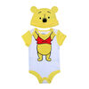 Disney Winnie the Pooh Bodysuit with Hat - Yellow, 6 Months