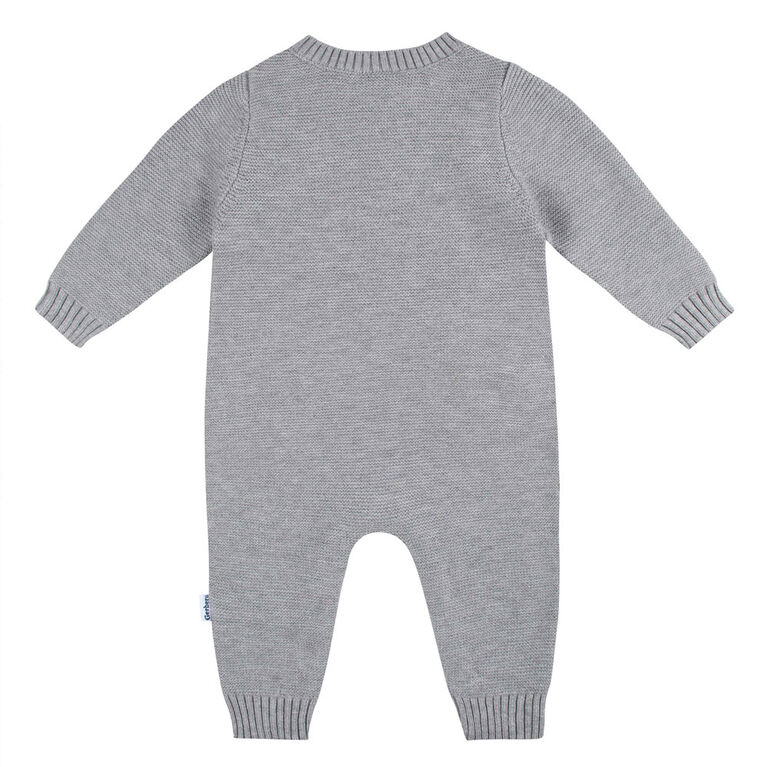 Gerber Childrenswear - 1 Pack Sweater Knit Romper - Raton laveur 3-6 mois