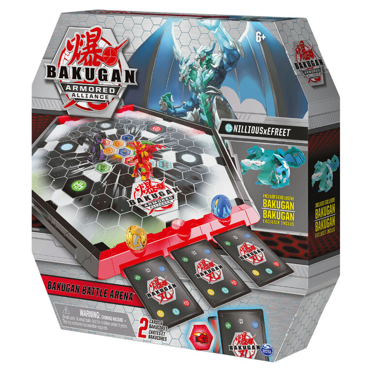 Bakugan Battle Arena, Game Board with Exclusive Fused Nillious x Efreet