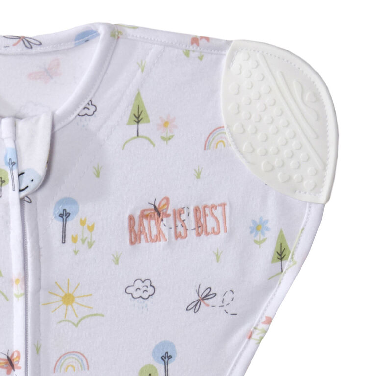 Halo Sleepsack SelfSoothing Swaddle Pink Garden, Small Babies R Us