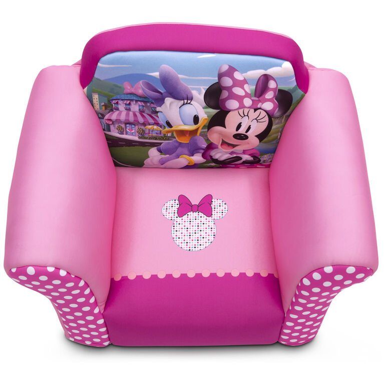 Delta Children Disney Minnie Mouse Kids Upholstered Chair with