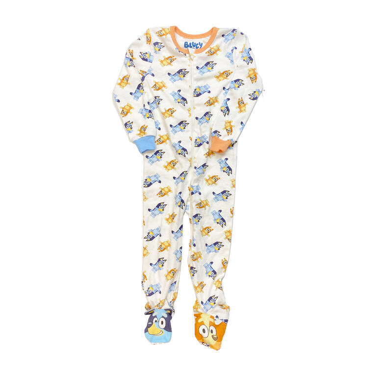 Bluey - Bluey and Bingo Onesie White