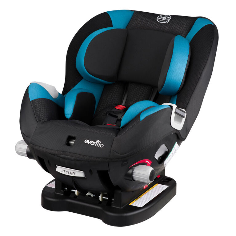 Evenflo Triumph Lx Convertible Car Seat Active Aqua R Exclusive Babies Us Canada - Evenflo Triumph Car Seat Weight Limit