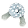 Bab & Tot Plush stacking activity toy: Grey elephant